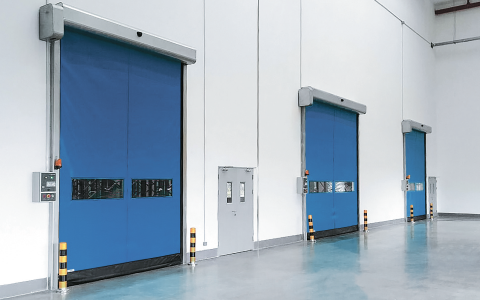 Скоростные рулонные ворота